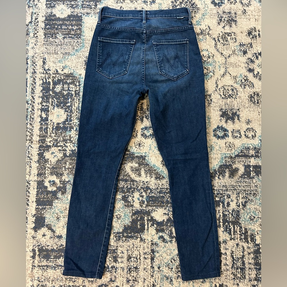 MOTHER The Swooner Sz 26 Jeans In Moonlust Privateer Stretch Jeans